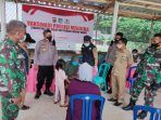 Minat Masyarakat Sekotong lakukan Vaksin tergolong tinggi. Dok Polres Lobar (4)