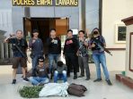 Grebek Ladang Ganja di Talang Padang Lebar, Polres Empat Lawang Bekuk Dua Pelaku