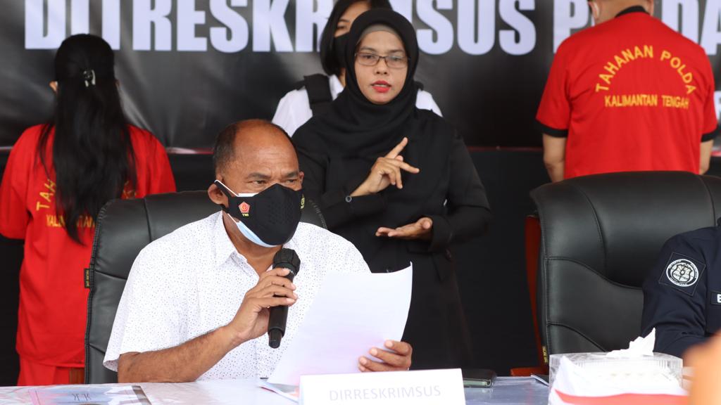 Ditreskrimsus Polda Kalteng Tangkap Terduga Pelaku Investasi Bodong