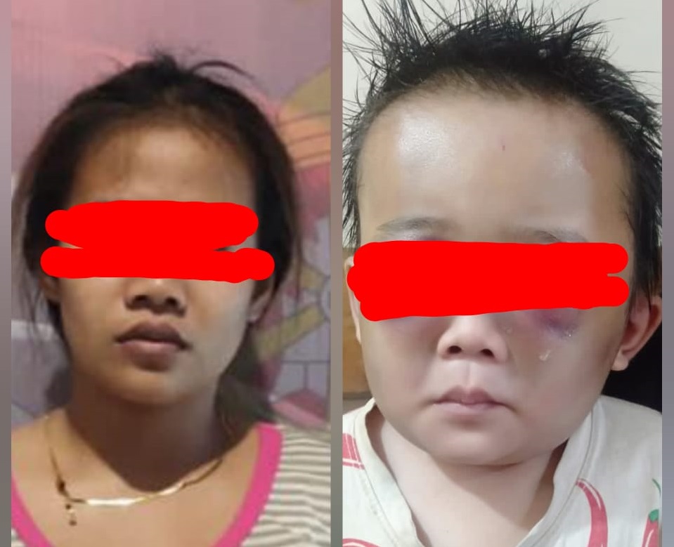 Ibu Tega Menganiaya Anak