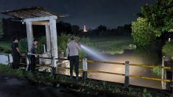 Pasca Cuaca Buruk, Polsek Kediri Lakukan Pemantauan Debit Air da Pohon Tumbang