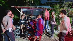 Polsek Kediri Ajak Warga Sukseskan Vaksinasi Booster dalam Kegiatan Patroli