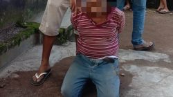 Akan Transaksi Narkoba, Seorang Pria Asal Jonggat Lombok tengah Bertekuk Lutut Ketika akan Ditangkap