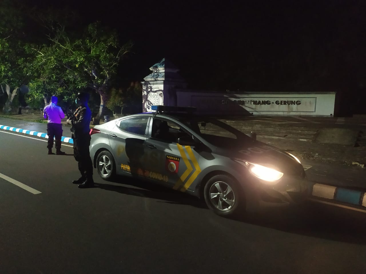 Giatkan Patroli Rutin, Upaya Polsek Gerung Beri Rasa Aman kepada Masyarakat