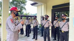 Ka SPN Polda NTB Tinjau Latja Siswa di Polres Lombok Barat