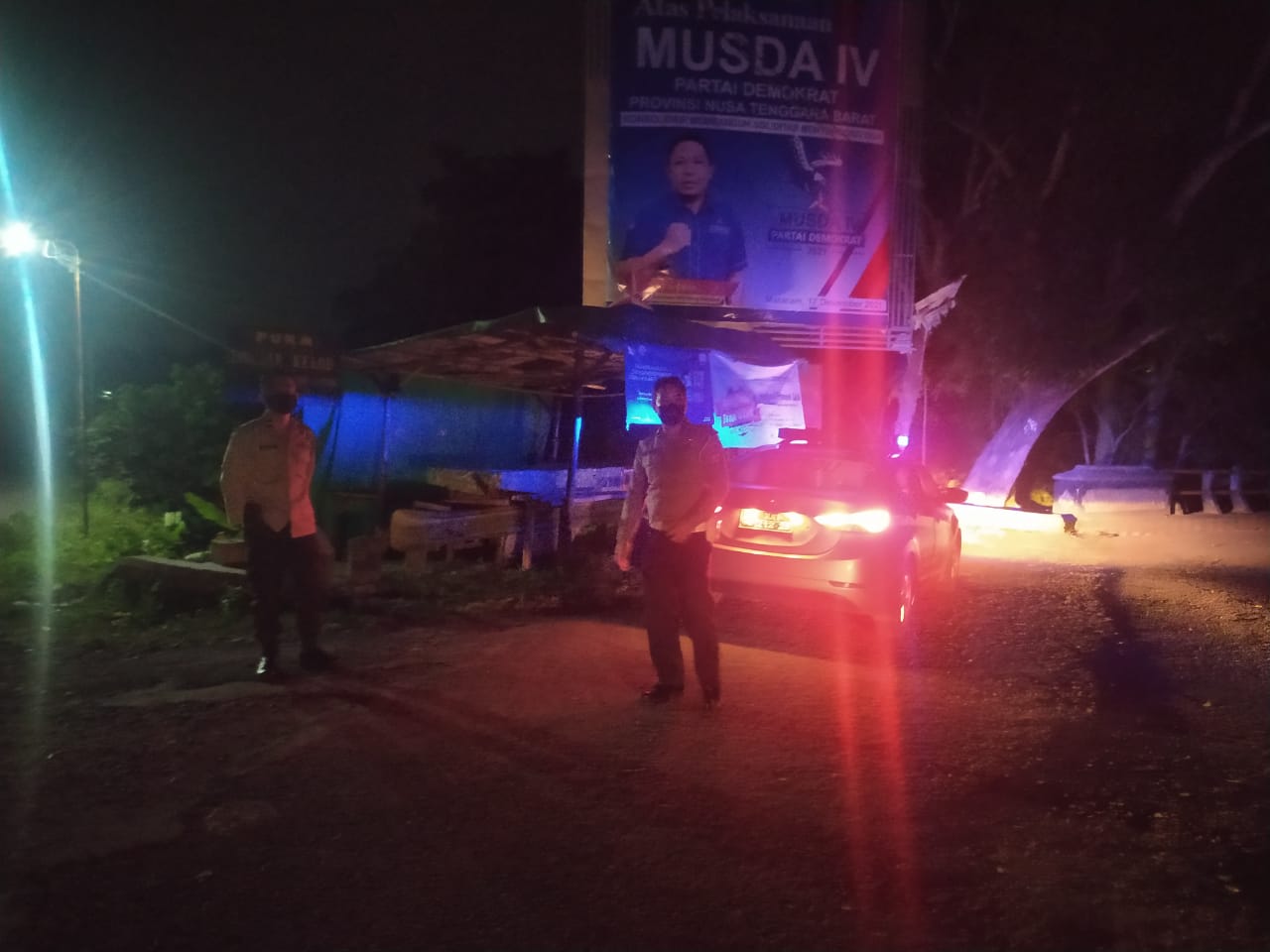 Perbatasan Lobar dan Loteng Kembali Menjadi Sasaran Patroli Polsek Kediri