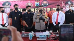 Polres Kediri Bekuk Komplotan Spesialis Pencuri Mobil
