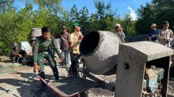 Progres kegiatan Fisik Latsitardanus XLII di Lembar, Hampir Rampung