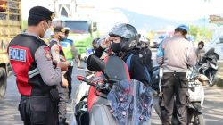 Operasi Patuh Rinjani 2022 Polres Lobar di Jalur By Pass BIL I Gerung, Jaring 83 Pelanggar