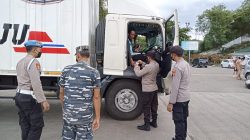 Penanganan PMK di Lombok Barat, Polres Lobar Lakukan Penyekatan Hewan Ternak di Pelabuhan