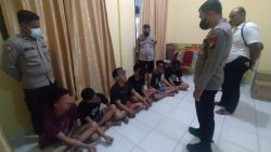 Polisi Gulung Enam Komplotan Jambret Emas TKP di Jalan Raya Pekanbaru