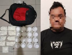 Polres Mojokerto Tangkap Pelaku Pengedar Sabu dan Puluhan Ribu Pil Koplo
