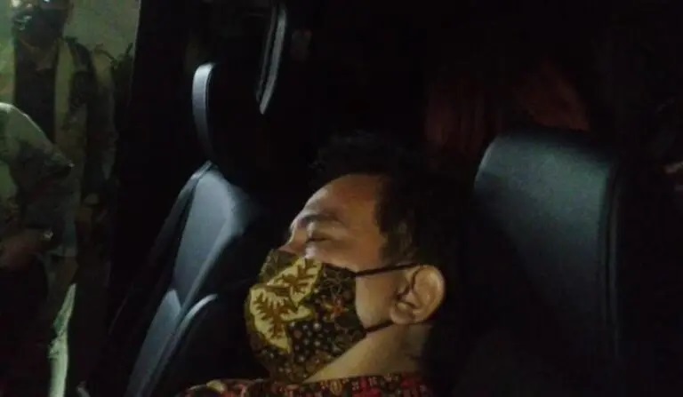 Roy Suryo menjalani pemeriksaan di Polda Metro Jaya, Terkait Unggahan Meme Stupa Candi Borobudur
