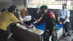 Ikut Mendampingi Bidan Posyandu, Babinsa Himbau Masyarakat Untuk Manfaatkan Layanan Kesehatan Gratis