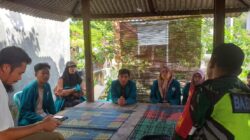 Babinsa Kunjungi Kadus Bersama Mahasiswa KKN UIN Laksanakan Komsos Dengan Memberikan Edukasi Bahaya Narkoba dan Miras
