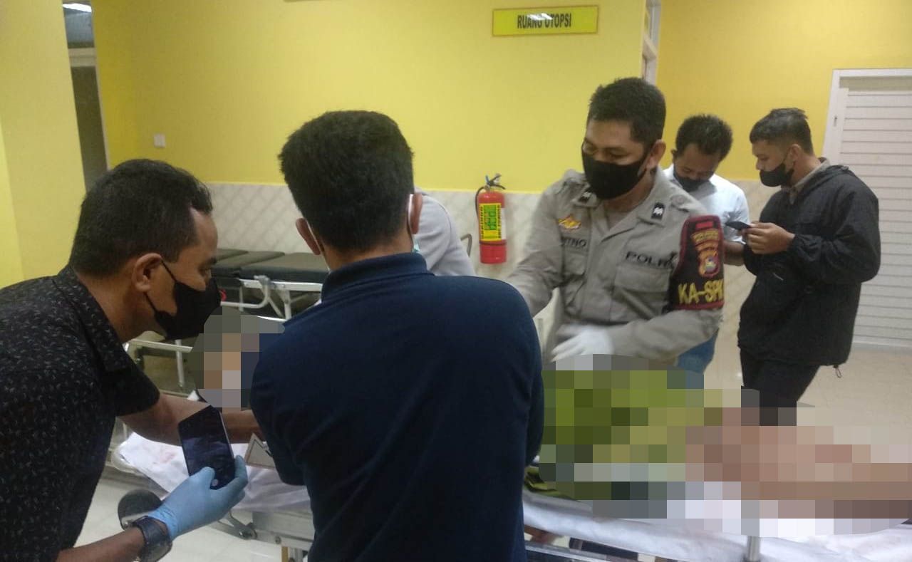 Penusukan oleh ODGJ di Kota Mataram