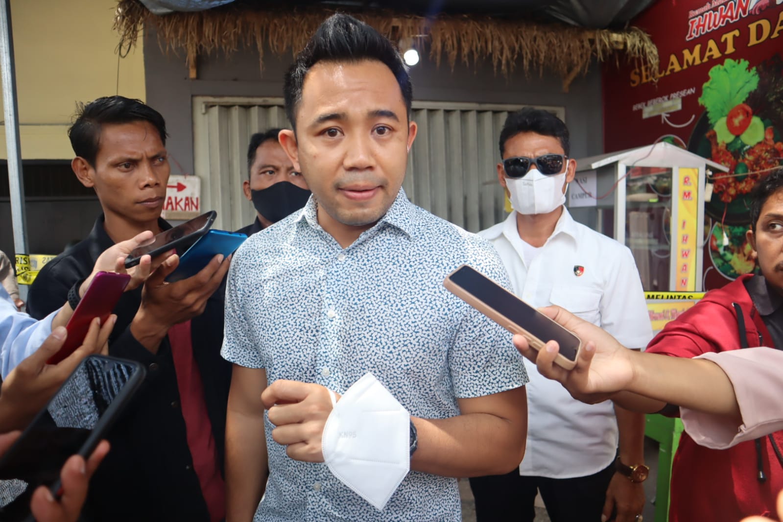 Polresta Mataram Lakukan Olah TKP Lanjutan Penusukan Oleh ODGJ di Kota Mataram