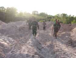 Dandim 1606 Mataram Tinjau Lokasi TMMD ke 115 di KLU