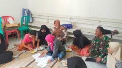 Bangun Sinergitas Bidang Kesehatan, Danpos Ramil Lingsar Laksanakan Program Pelayanan KB Terintegrasi TNI Manunggal Bangga Kesehatan Terpadu Tahun 2022