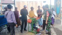 Peternak Desa Mareje Di Berikan Pelatihan Pembuatan Pakan Ternak Menggunakan Mesin Oleh Babinsa Mareje Bersama Penyuluh Peternakan Dinas Pertanian Lobar   