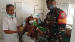 Babinsa Peresak Laksanakan Pendampingan Bagi Pengusaha UMKM Obat Traditional