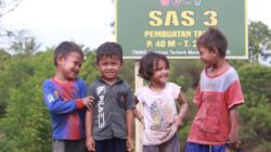 Kebahagiaan Masyarakat dan Anak-Anak Menjadi Pemicu Semangat Satgas TMMD ke 115 Kodim 1606 Mataram