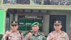 Apel Bersama TNI-Polri di Koramil 1606-04/Gerung, Pererat Sinergitas TNI-Polri