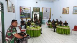 Dansatgas TMMD ke- 115 Kodim 1606 Mataram Berikan Pemaparan Capaian Kerja Pada Tim Wasev