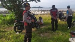 Pantau Obyek Tongkrongan di Sekotong, Upaya harkamtibmas Polsek Sekotong Pada Akhir Pekan