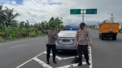 Beri Rasa Aman dan Nyaman, Polsek Labuapi Pantau Aktifitas Masyarakat di Wilayahnya