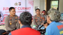 Jumat Curhat Kapolres Lombok Barat Bersama Kopaja di Pelabuhan Lembar, Kamtibmas Cenderung Kondusif