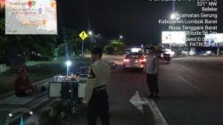 Dalam Rangka Cipta Kondisi, Polsek Gerung Intensifkan Kegiatan Patroli
