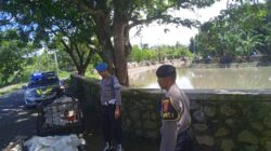 Patroli Rutin Polsek Gerung, Seputaran Jalur BIL, Pemukiman dan Cek Debit Air