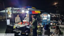 Kegiatan Patroli Dialogis Polsek Kediri Pantau Situasi Wilayah, Sepanjang Malam Hingga Pagi Dini Hari