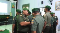 Danramil 1606-01 Cakranegara dan Danramil 1606-03 Bayan Resmi Berganti