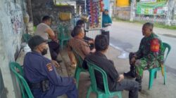Babinsa Bintaro Dengarkan Curhat Kaling Kampung Bugis