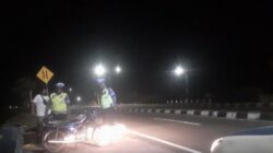 Patroli Malam Sat Lantas Polres Lombok Barat Cegah Kerawanan Lalu Lintas dan Balap Liar