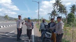 Patroli Rutin Polsek Gerung Beri Rasa Aman bagi Masyarakat Lombok Barat