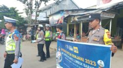 Polres Lombok Barat Berhasil Gelar Operasi Patuh Rinjani 2023 di Pertigaan Pasar Sekotong