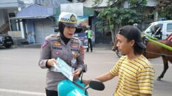 Polres Lombok Barat Gelar Operasi Patuh Rinjani 2023 di Simpangan Pelabuhan ASDP Lembar