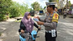 Sukses dan Tertib, Polres Lombok Barat Lakukan Ops Patuh Rinjani 2023 di Kecamatan Gerung