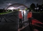 Sinergi Jaga Kamtibmas: Polres Lombok Barat Gelar Apel dan Patroli Gabungan di Bypass BIL